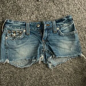 Vintage true religion shorts size 27